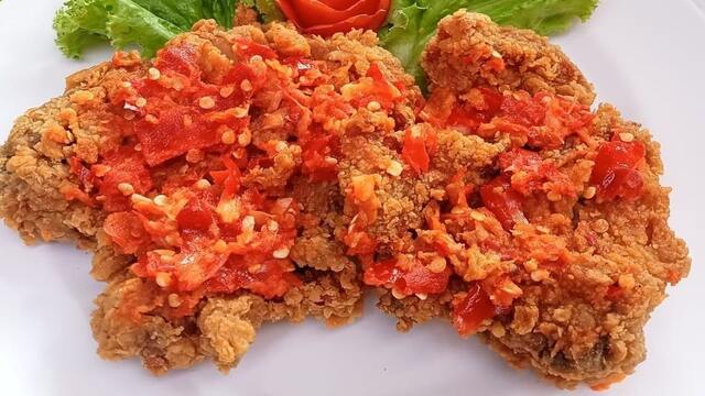 Ayam Geprek Level Pedas