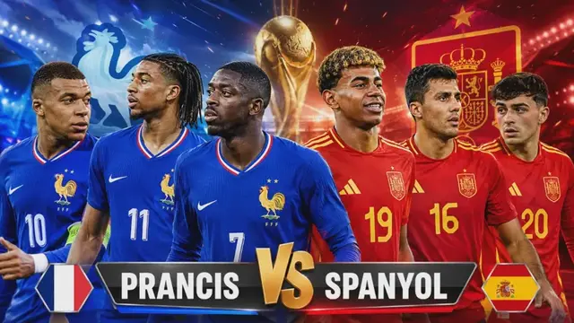 Prediksi Skor Prancis vs Spanyol: Duel Sengit Menuju Final